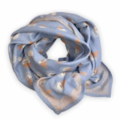 APACHES FOULARD LATIKA 100X100CM "SORBET" DENIM