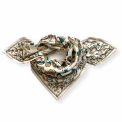 APACHES FOULARD MANIKA 50X50CM "GRAOU" JUNGLE