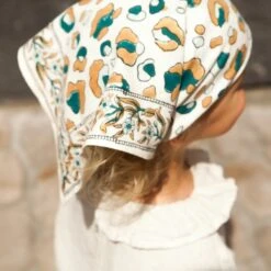 APACHES FOULARD MANIKA 50X50CM "GRAOU" JUNGLE -Bébé Produits Vente apaches foulard manika 50x50cm graou jungle 3