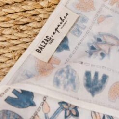 APACHES FOULARD MANIKA 50X50CM "PALOMA" BALZAC PARIS ÉCRU LUMINEUX -Bébé Produits Vente apaches foulard manika 50x50cm paloma balzac paris 2