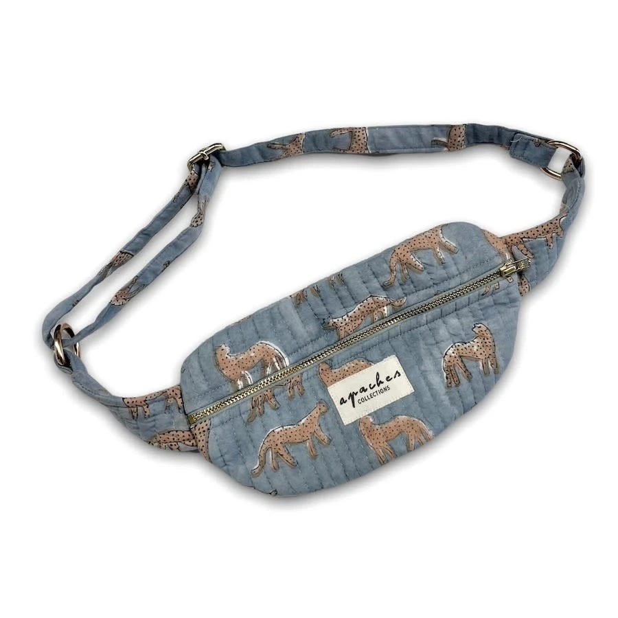 APACHES SAC BANANE "MINI KELA" BENGALE CÉLADON 1 APACHES SAC BANANE "MINI KELA" BENGALE CÉLADON