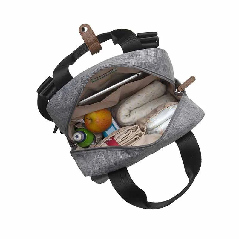 BABYMEL SAC A LANGER - SAC A DOS GEORGI ECO GRIS 3 BABYMEL SAC A LANGER - SAC A DOS GEORGI ECO GRIS – Image 3