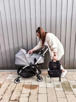 BABYMEL SAC A LANGER - SAC A DOS GEORGI ECO NOIR -Bébé Produits Vente babymel sac a langer sac a dos georgi eco noir 2