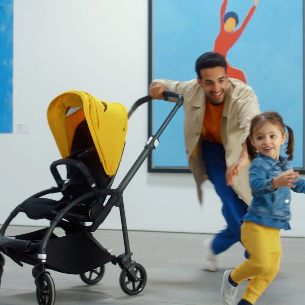 BUGABOO BEE 6 COMPLETE NOIR/NOIR - JAUNE CITRON 3 BUGABOO BEE 6 COMPLETE NOIR/NOIR - JAUNE CITRON – Image 3