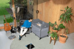 BUGABOO LIT PARAPLUIE STARDUST - GRIS CHINÉ -Bébé Produits Vente bugaboo lit parapluie stardust gris chine 1