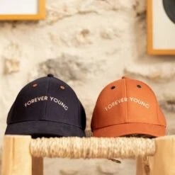 CHAMAYE CASQUETTE ENFANT "FOREVER YOUNG" ROUILLE -Bébé Produits Vente chamaye casquette enfant forever young rouille 2