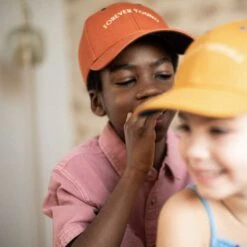CHAMAYE CASQUETTE ENFANT "FOREVER YOUNG" ROUILLE -Bébé Produits Vente chamaye casquette enfant forever young rouille 3