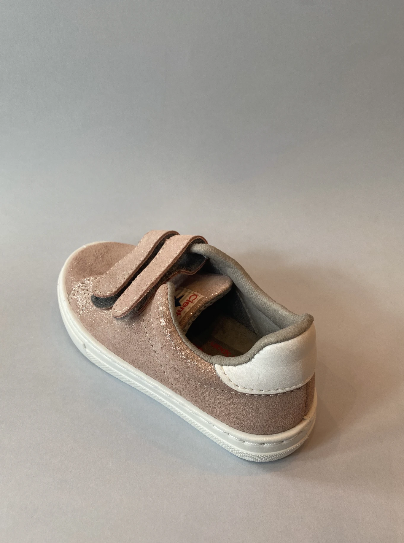 CIENTA BASKETS CUIR VELCRO - GLITTER ROSE 2 CIENTA BASKETS CUIR VELCRO - GLITTER ROSE – Image 2