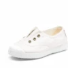 CIENTA CHAUSSURES EN TOILE ELASTIQUÉE BLANC