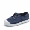CIENTA CHAUSSURES EN TOILE ELASTIQUÉE DELAVE BLEU MARINE