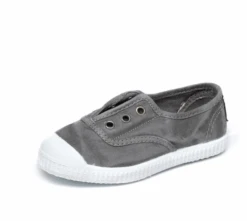 CIENTA CHAUSSURES EN TOILE ELASTIQUÉE GRIS INTERMÉDIAIRE DÉLAVÉ
