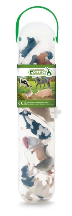 COLLECTA MINI SET DE 12 ANIMAUX DE LA FERME (7-11CM) -Bébé Produits Vente collecta mini set de 12 animaux de la ferme 7 11cm 2
