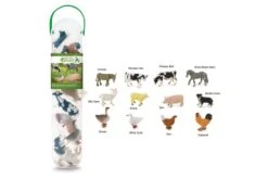 COLLECTA MINI SET DE 12 ANIMAUX DE LA FERME (7-11CM)