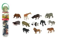 COLLECTA MINI SET DE 12 ANIMAUX SAUVAGES (7-11CM)