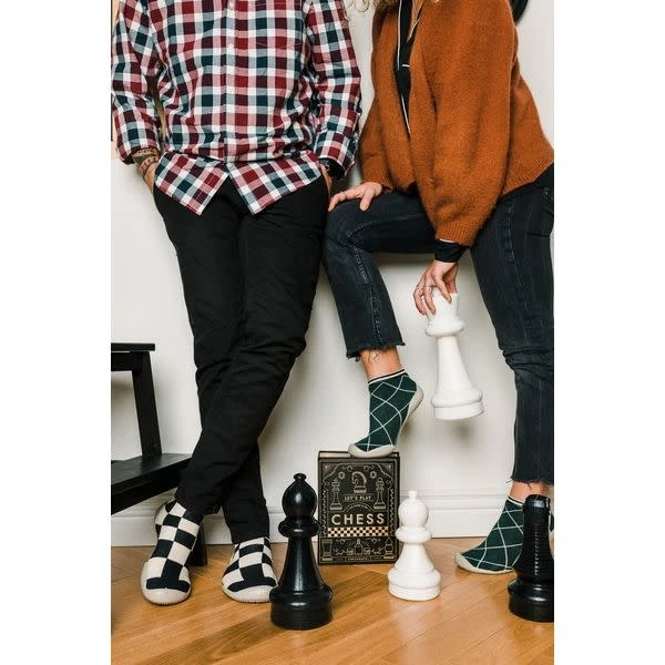 COLLEGIEN CHAUSSON CHAUSSETTE - ECHEC ET MAT 5 COLLEGIEN CHAUSSON CHAUSSETTE - ECHEC ET MAT – Image 5