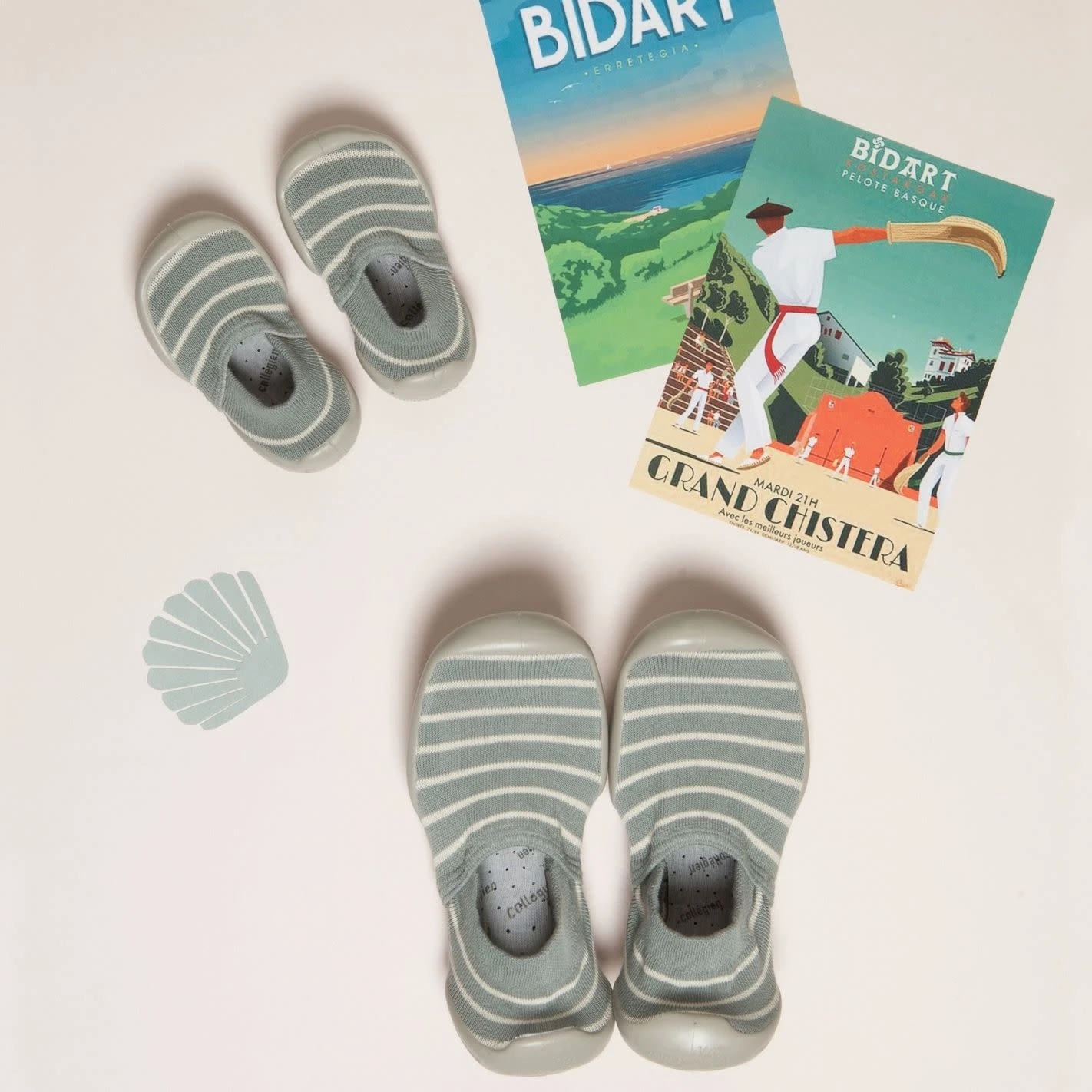 COLLEGIEN CHAUSSON CHAUSSETTE ESPADRILLES BIDART 2 COLLEGIEN CHAUSSON CHAUSSETTE ESPADRILLES BIDART – Image 2