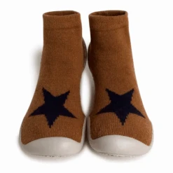 COLLEGIEN CHAUSSON CHAUSSETTE LAINE & CACHEMIRE - CHOCOLAT CHAUD