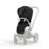 CYBEX POUSSETTE PRIAM - HABILLAGE DE SIEGE DEEP BLACK CONFORT