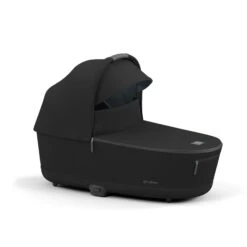 CYBEX POUSSETTE PRIAM - NACELLE LUXE - TISSU CONFORT DEEP BLACK -Bébé Produits Vente cybex poussette priam nacelle luxe tissu confort d 2