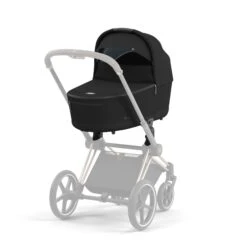 CYBEX POUSSETTE PRIAM - NACELLE LUXE - TISSU CONFORT DEEP BLACK -Bébé Produits Vente cybex poussette priam nacelle luxe tissu confort d 6