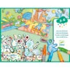 DJECO COFFRET 80 FORMES À COLORIER - ANIMAUX 3-6ANS