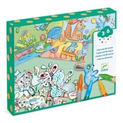 DJECO COFFRET 80 FORMES À COLORIER - ANIMAUX 3-6ANS 12 DJECO COFFRET 80 FORMES À COLORIER - ANIMAUX 3-6ANS -Bébé Produits Vente djeco coffret 80 formes a colorier animaux 3 6ans 5