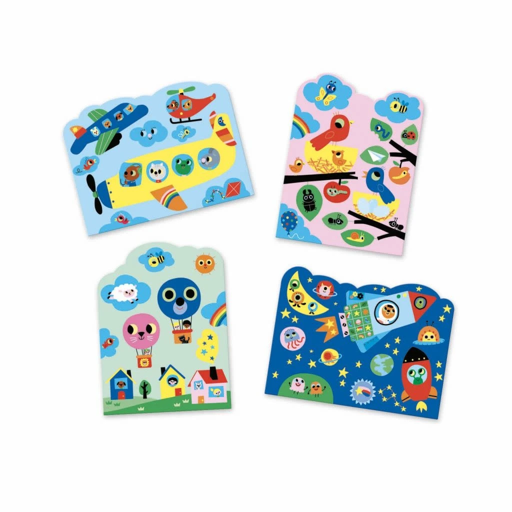 DJECO COLORIAGE A L'EAU - CACHE DANS LE CIEL 2 DJECO COLORIAGE A L'EAU - CACHE DANS LE CIEL – Image 2