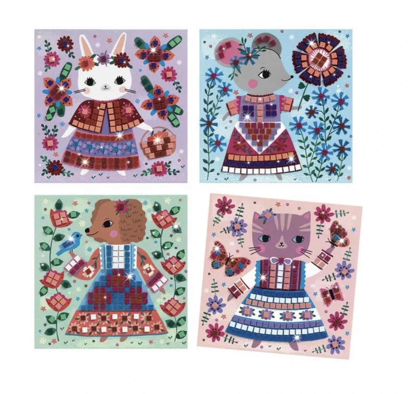 DJECO DESIGN BY COLLAGE MOSAÏQUE "LOVELY PETS" 5-8ANS 3 DJECO DESIGN BY COLLAGE MOSAÏQUE "LOVELY PETS" 5-8ANS – Image 3