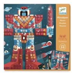 DJECO DESIGN BY COLLAGES MOSAÏQUES "SPACE BATTLE" 5-8ANS