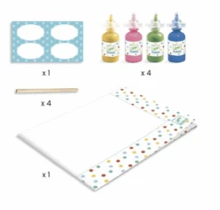 DJECO DESIGN BY PEINTURE AU BÂTON "POINTILLISME" 3-6ANS -Bébé Produits Vente djeco design by peinture au baton pointillisme 3 6 2
