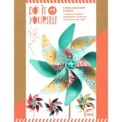 DJECO DIY - 4 X MOULINS À VENT - SWEET +5ANS
