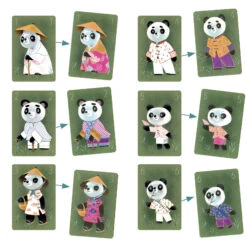 DJECO DIY - JEU DE 7 FAMILLES - CHIC ANIMAUX +5ANS -Bébé Produits Vente djeco diy jeu de 7 familles chic animaux 5ans 2