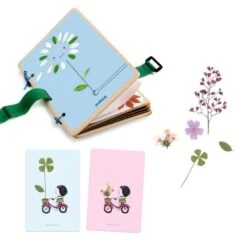 DJECO DIY - PRESSE À FLEURS & 30 CARTES À CRÉER « INSPIRANTE NATURE » +5ANS -Bébé Produits Vente djeco diy presse a fleurs 30 cartes a creer inspir 2