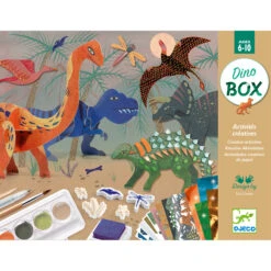 DJECO KIT CRÉATIF COMPLET 6-10ANS - DINOSAURES -Bébé Produits Vente djeco kit creatif complet 6 10ans dinosaures 4