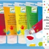 DJECO PEINTURE A DOIGTS X6 TUBES +18MOIS - COULEURS PRIMAIRES