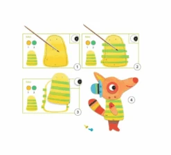DJECO PEINTURE GÉANTE ARTICULÉE - LA FAMILLE RENARD +3ANS 7 DJECO PEINTURE GÉANTE ARTICULÉE - LA FAMILLE RENARD +3ANS -Bébé Produits Vente djeco peinture geante articulee la famille renard 2