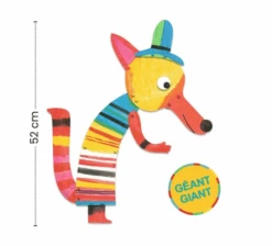 DJECO PEINTURE GÉANTE ARTICULÉE - LA FAMILLE RENARD +3ANS 9 DJECO PEINTURE GÉANTE ARTICULÉE - LA FAMILLE RENARD +3ANS -Bébé Produits Vente djeco peinture geante articulee la famille renard 4