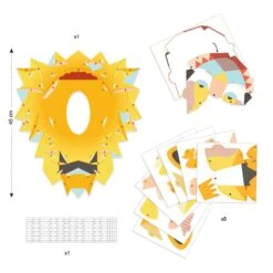 Bébé Produits Vente -Bébé Produits Vente djeco trophee papier 3d lion 39x45cm the king 8 14 1