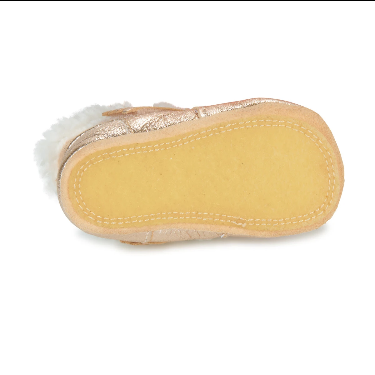 EASY PEASY CHAUSSON FOURRE AVEC PATIN "FOUBLU" PINK 5 EASY PEASY CHAUSSON FOURRE AVEC PATIN "FOUBLU" PINK – Image 5