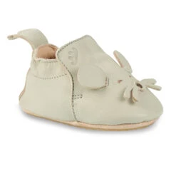 EASY PEASY CHAUSSON SOUPLE ANTIDÉRAPANT "BLUBLU" MOUSE SANDSHELL -Bébé Produits Vente easy peasy chausson souple antiderapant blublu mou 4