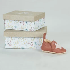 EASY PEASY CHAUSSON SOUPLE "BLUMOO" ETOILE ROSE -Bébé Produits Vente easy peasy chausson souple blumoo etoile rose 4