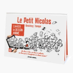 ÉDITIONS ANIMÉES CAHIER DE DESSIN ANIMÉ "LE PETIT NICOLAS" 40 PAGES