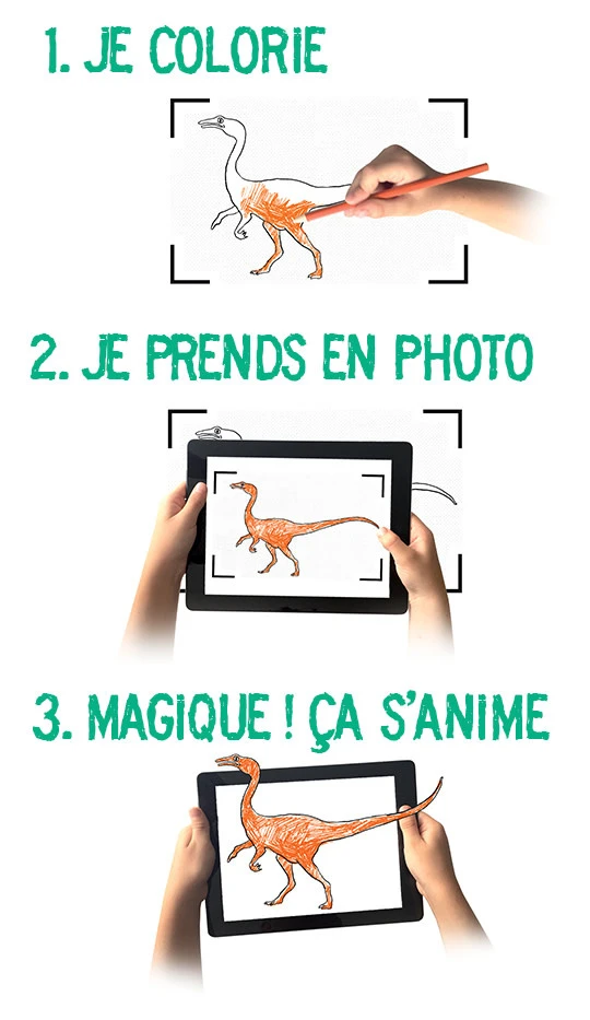 ÉDITIONS ANIMÉES CAHIER DE DESSIN ANIMÉ "LES DINOSAURES" 16 PAGES 2 ÉDITIONS ANIMÉES CAHIER DE DESSIN ANIMÉ "LES DINOSAURES" 16 PAGES – Image 2