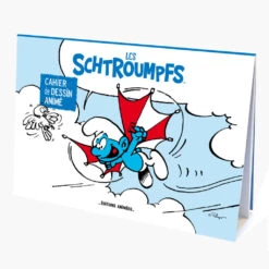 ÉDITIONS ANIMÉES CAHIER DE DESSIN ANIMÉ "LES SCHTROUMPFS" 32 PAGES