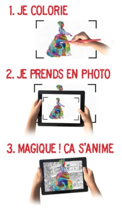 ÉDITIONS ANIMÉES CAHIER DE DESSIN ANIMÉ "MONET" 16 PAGES -Bébé Produits Vente editions animees cahier de dessin anime monet 16 p 1