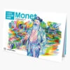 ÉDITIONS ANIMÉES CAHIER DE DESSIN ANIMÉ "MONET" 16 PAGES