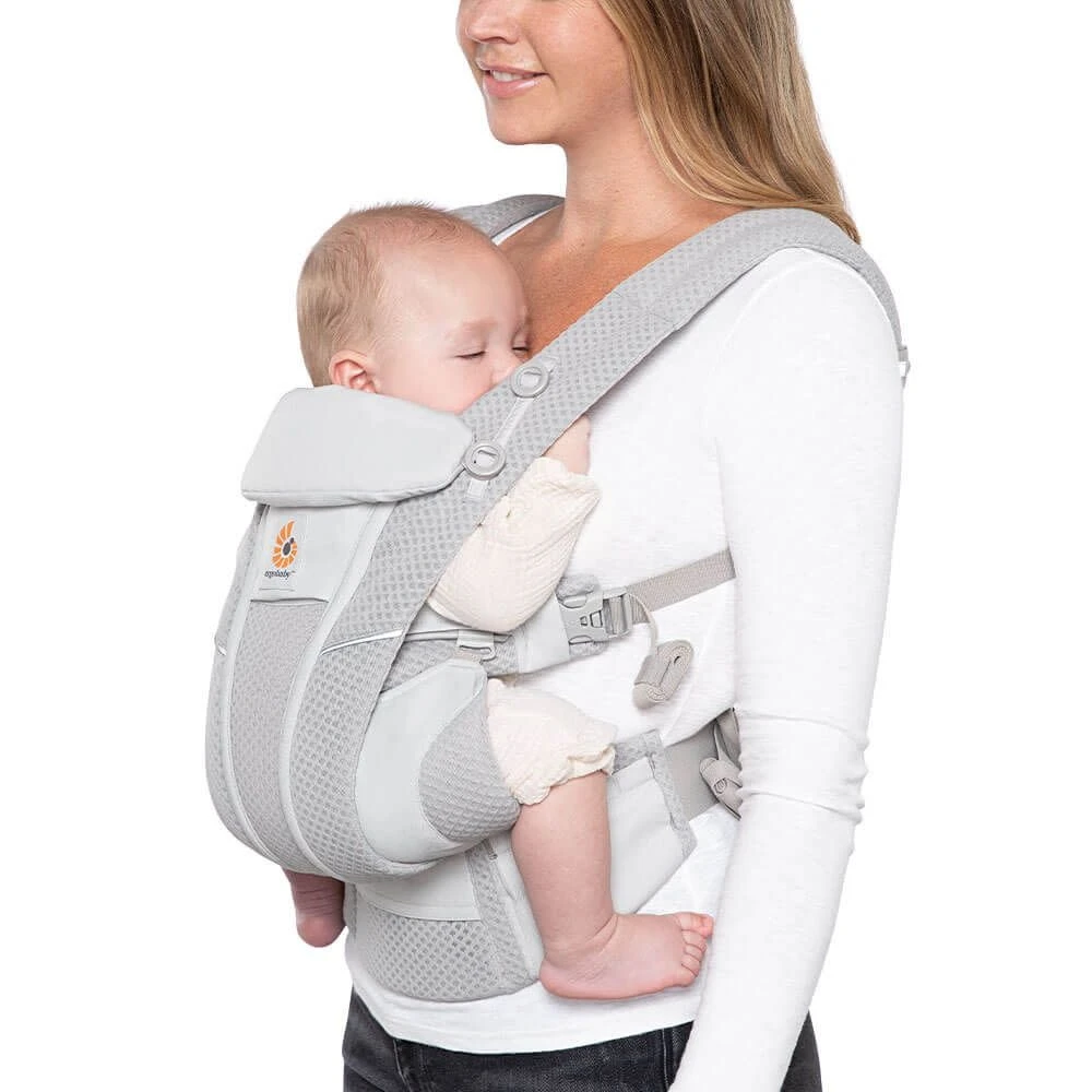 ERGOBABY PORTE BEBE - OMNI 360 - BREEZE - GRIS PERLE 4 ERGOBABY PORTE BEBE - OMNI 360 - BREEZE - GRIS PERLE – Image 4