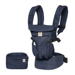 ERGOBABY PORTE BEBE - OMNI 360 - COOL AIR MESH - BLEU NUIT