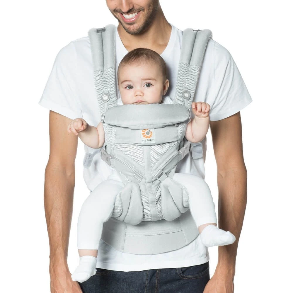 ERGOBABY PORTE BEBE - OMNI 360 - COOL AIR MESH - GRIS PERLE 5 ERGOBABY PORTE BEBE - OMNI 360 - COOL AIR MESH - GRIS PERLE – Image 5