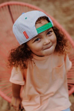 HELLO HOSSY CASQUETTE VISIÈRE COURBÉE ENFANT "VICHY" -Bébé Produits Vente hello hossy casquette visiere courbee enfant vichy 6